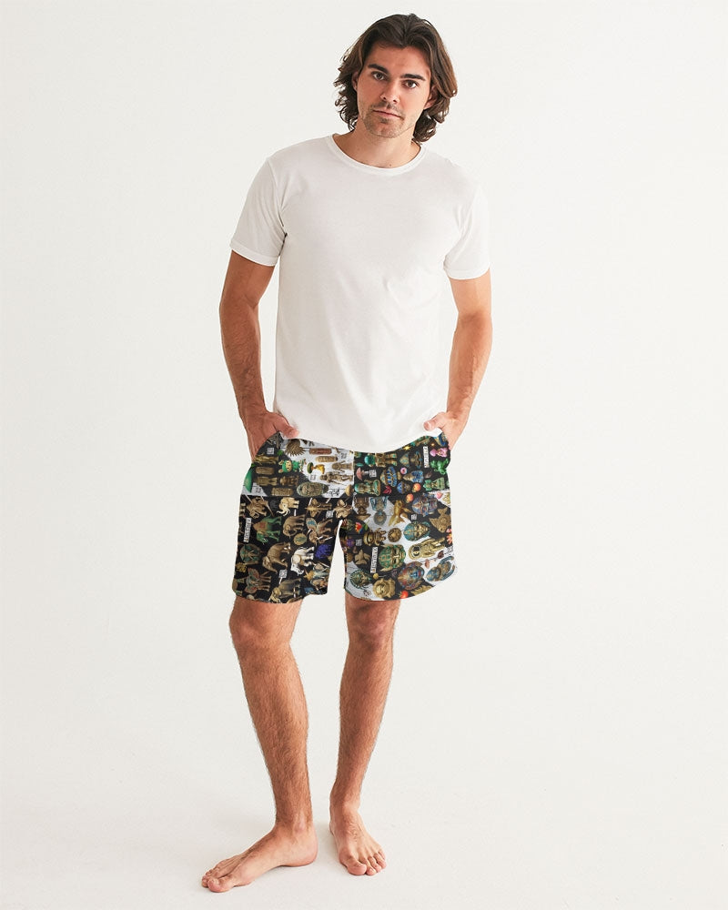 Abstraknyc Men's All-Over Print Swim Trunk