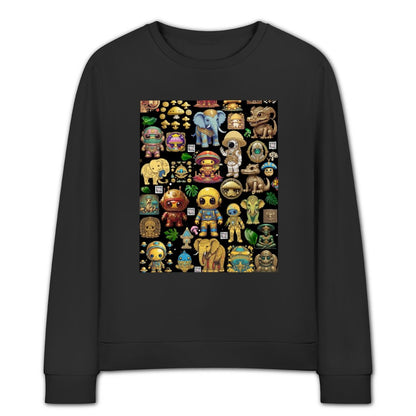 DTG 260gsm Women's Printed Sweatshirt (Front Printing)