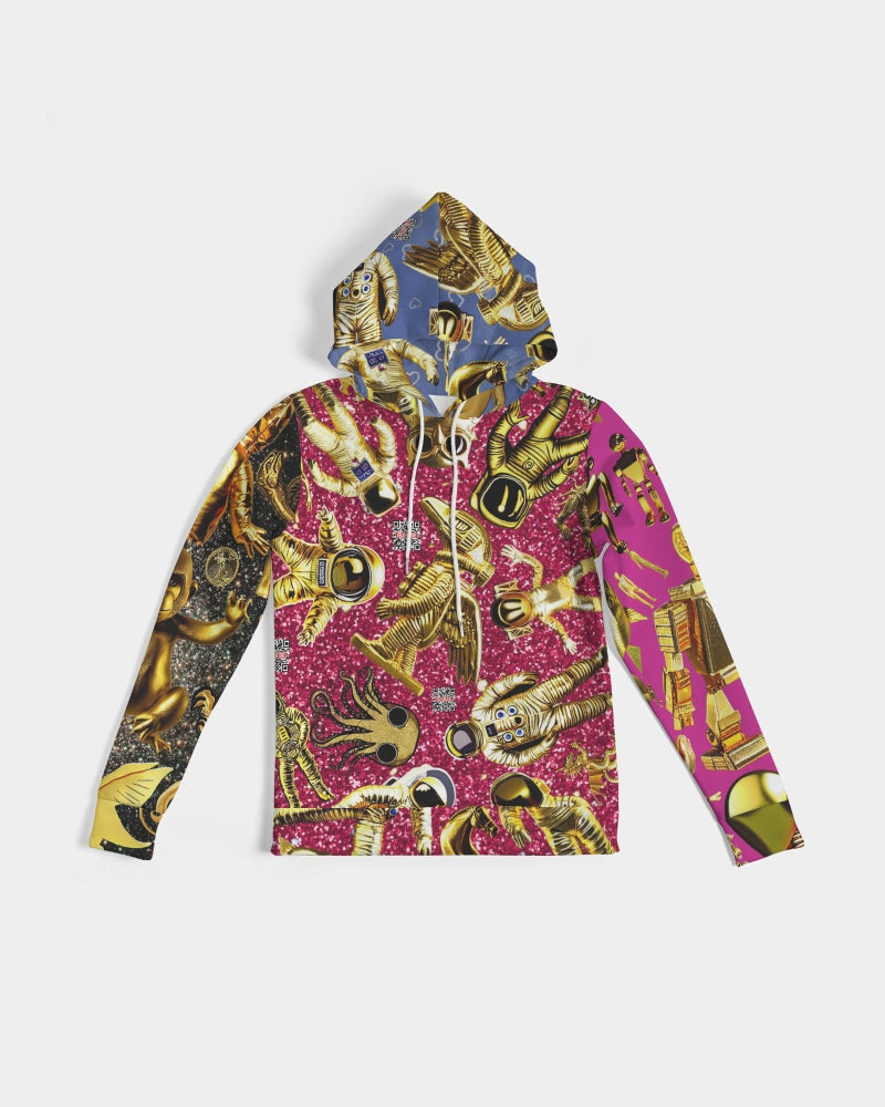 Robotic Abstrak Women's All-Over Print Hoodie