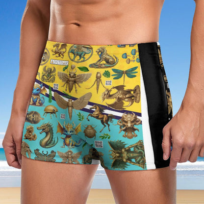 Fashionable Men's  boardshorts Swim Trunks DN003 (All-Over Printing)