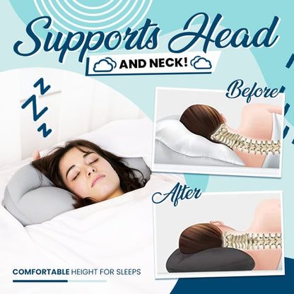 Comfortable Foam Soft Neck Egg Sleep Pillow