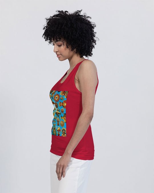 Eye and Face Abstrak Unisex Jersey Tank | Bella + Canvas