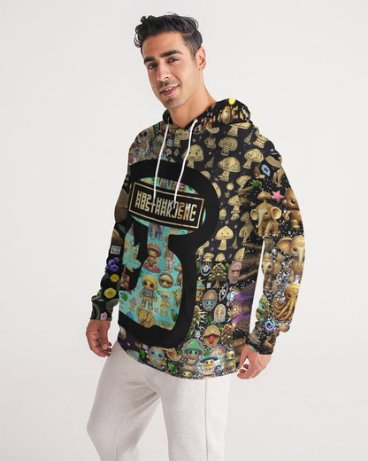 Elephant Collection Men's All-Over Print Hoodie