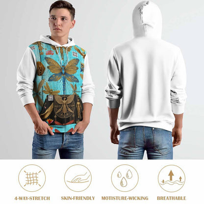 230gsm Printed Hoodie for Men (All-Over Printing)