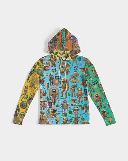 Ancient Abstrak Collection Women's All-Over Print Hoodie