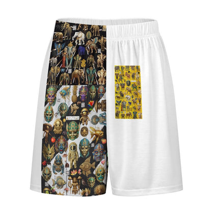 170gsm Pajama Shorts for Men LM012 (All-Over Printing)