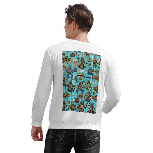 DTG 260gsm Back Print Sweatshirt for Men (Back Printing)