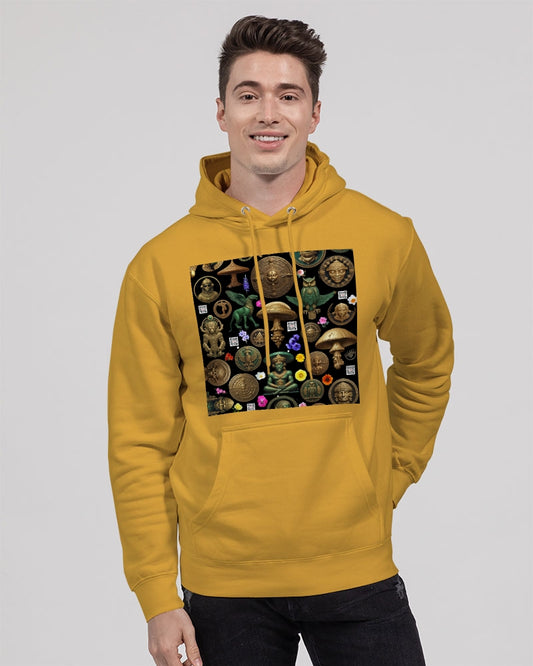 Mushroom Abstak Collection Unisex Premium Pullover Hoodie | Lane Seven