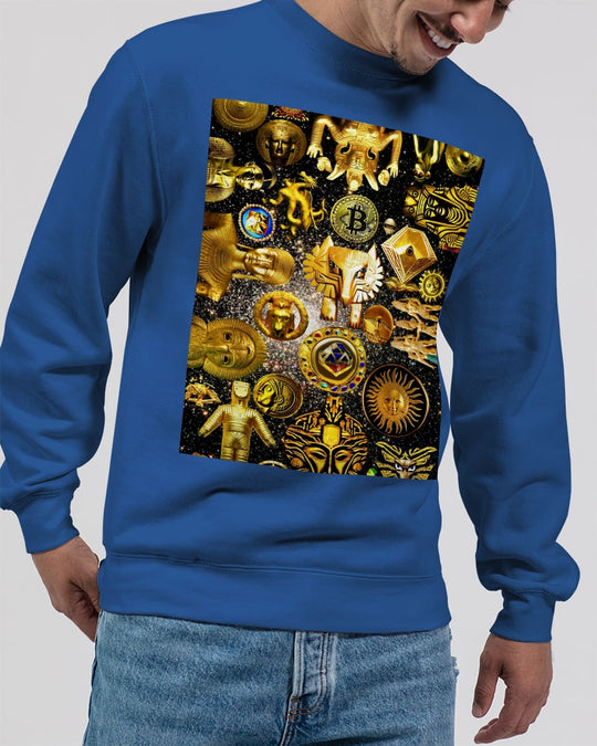 Ancient Abstrak Unisex Premium Crewneck Sweatshirt | Lane Seven