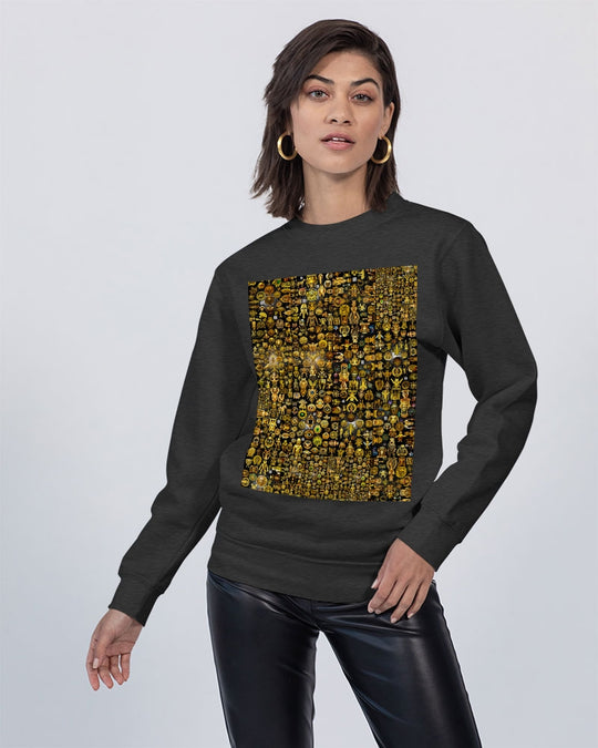 Nature Abstrak Unisex Premium Crewneck Sweatshirt | Lane Seven