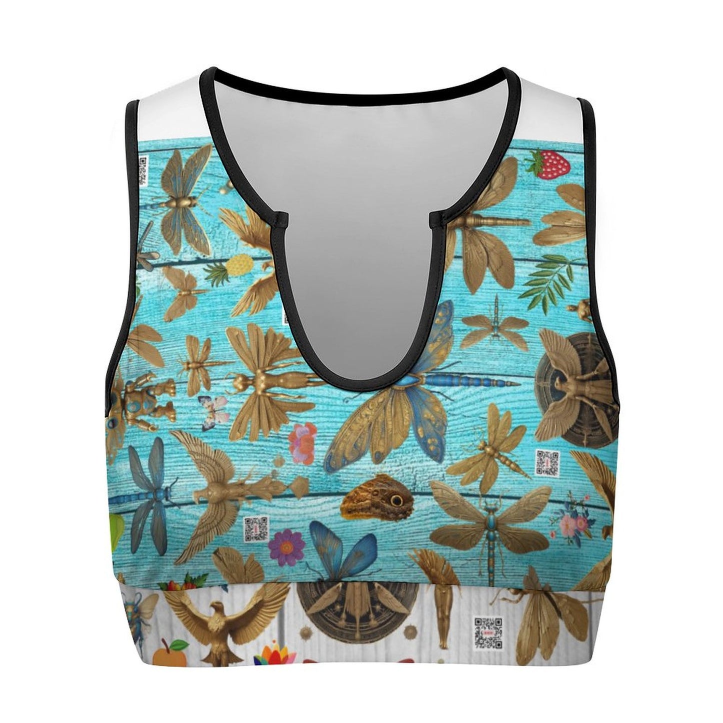 Custom Printed Yoga Tank Tops YJ053 (All-Over Printing)