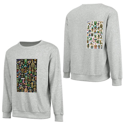 DTF 250gsm Cotton Men's Sweatshirt (Dual-sided Printing)