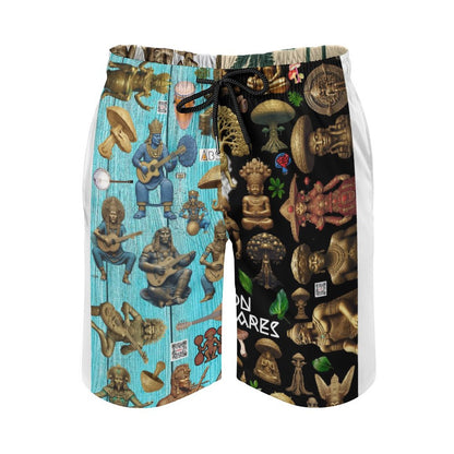 Men's Board Shorts D1P (All-Over Printing)