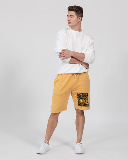 Illustration Abstrak Unisex Vintage Shorts | Lane Seven