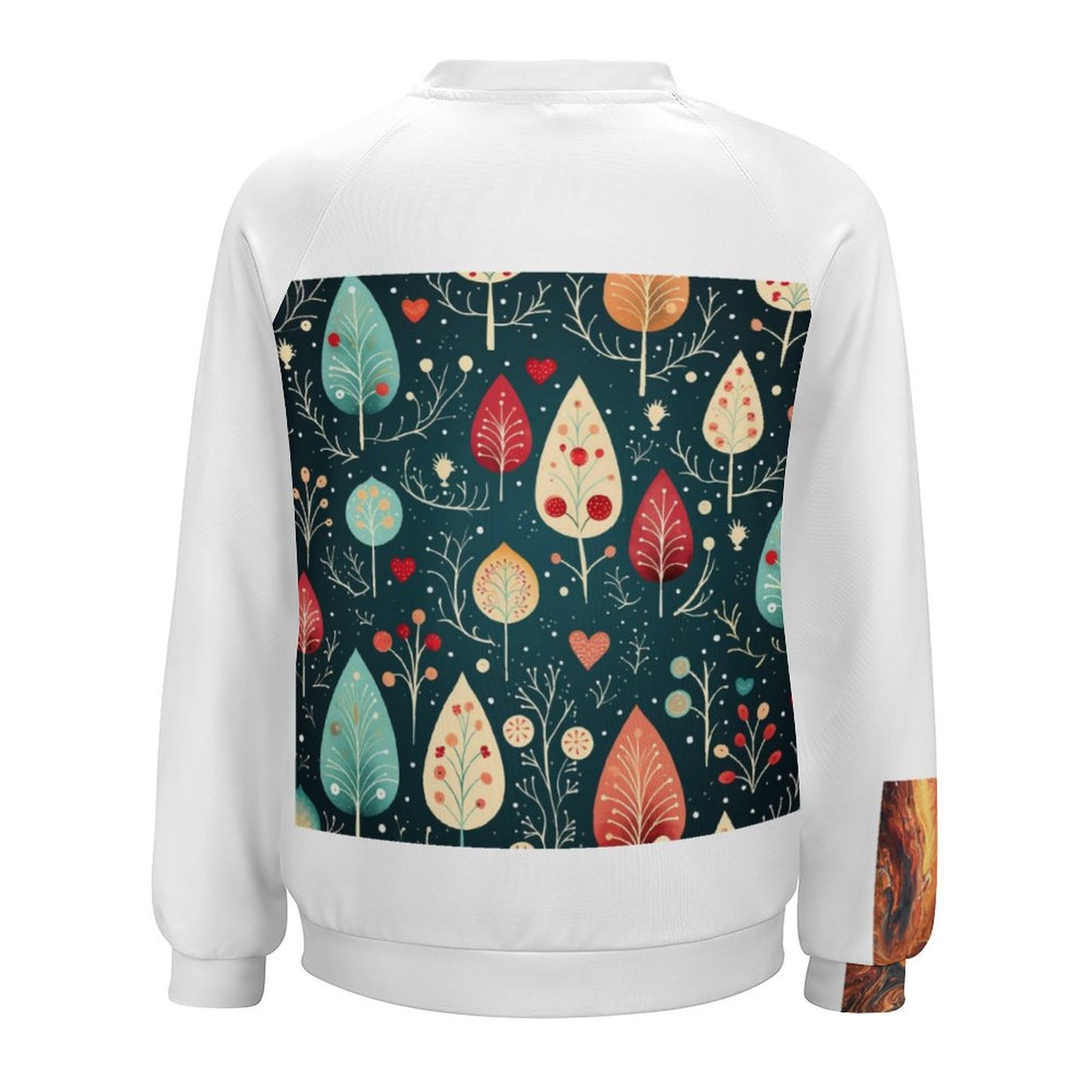 280gsm Custom Sweatshirt Designs Raglan Style RHDEC2 (All-Over Printing)