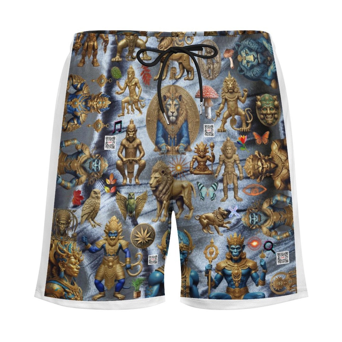 Men's Beach Shorts with 4 Pockets