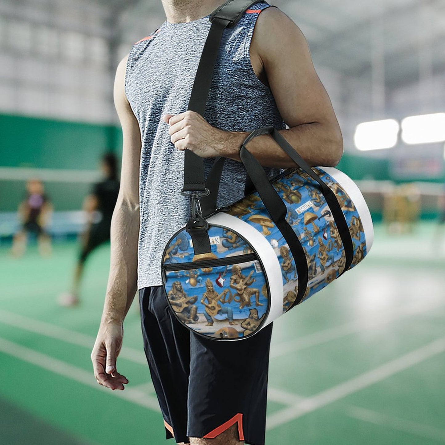 Foldable Duffel Gym Bag Q006