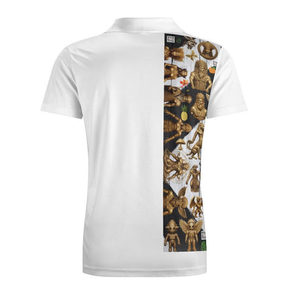 Short Sleeve Men's POLO T-shirt (All-Over Printing)