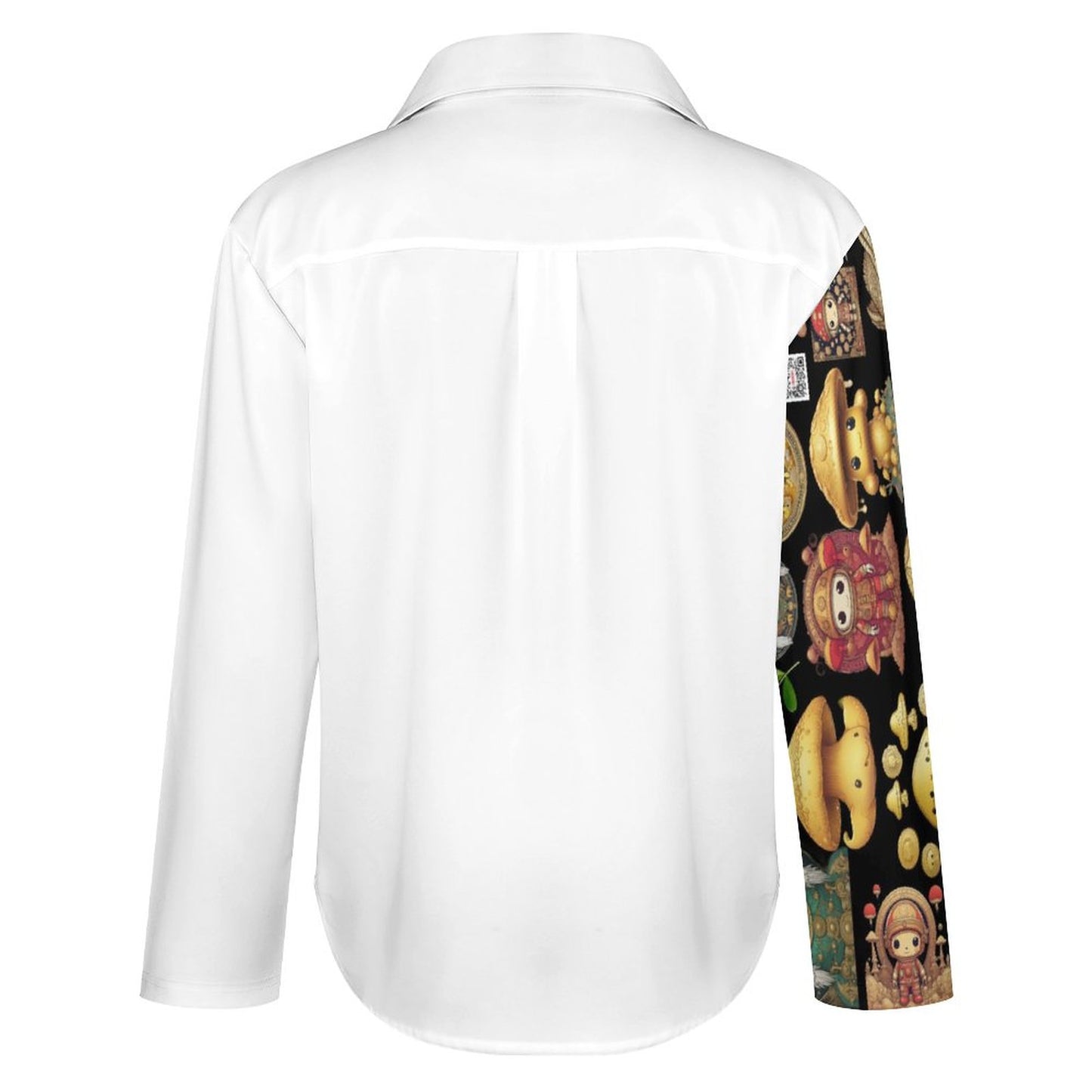 Women's Irregular Shirt B648 (All-Over Printing)