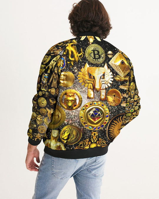 Evil Eye Abtrak Men's All-Over Print Bomber Jacket