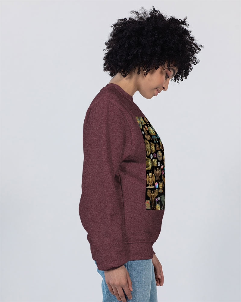 Alien Trendy Abstrak Collection Unisex Sweatshirt | Champion