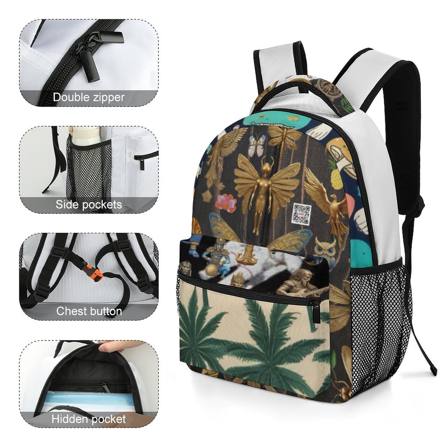 Children's School Backpack A012 (8 Sites)