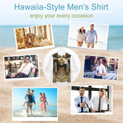 Long Sleeve Hawaiian Shirts for Men AY007 (All-Over Printing)