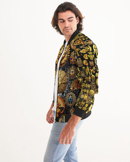 Evil Eye Abtrak Men's All-Over Print Bomber Jacket