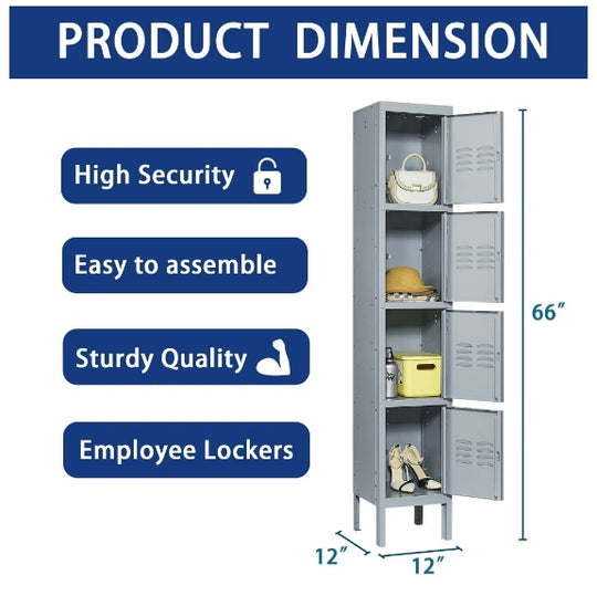 Metal Lockers With Locks