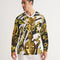 Outer Space Abstrak Men's All-Over Print Long Sleeve Sports Jersey