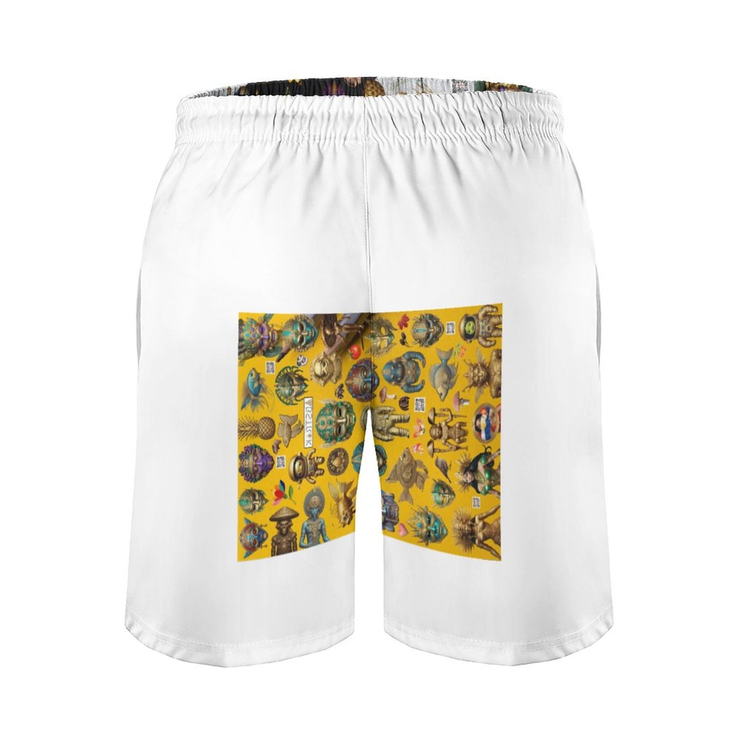 Men's Beach Shorts with Pockets