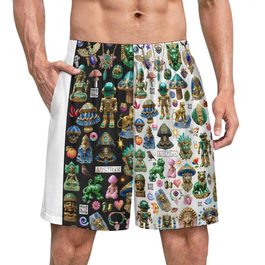 170gsm Pajama Shorts for Men LM012 (All-Over Printing)