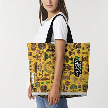 Large One Shoulder Shopping Bag (All-Over Printing)