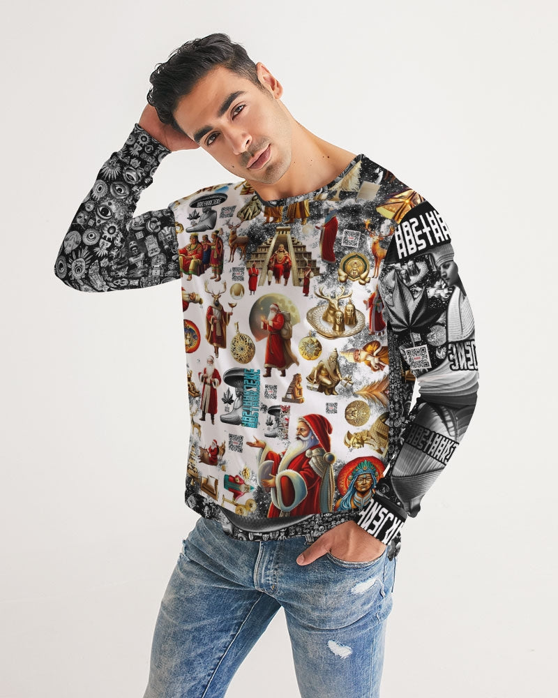 Matrix Vison Men's All-Over Print Long Sleeve Tee