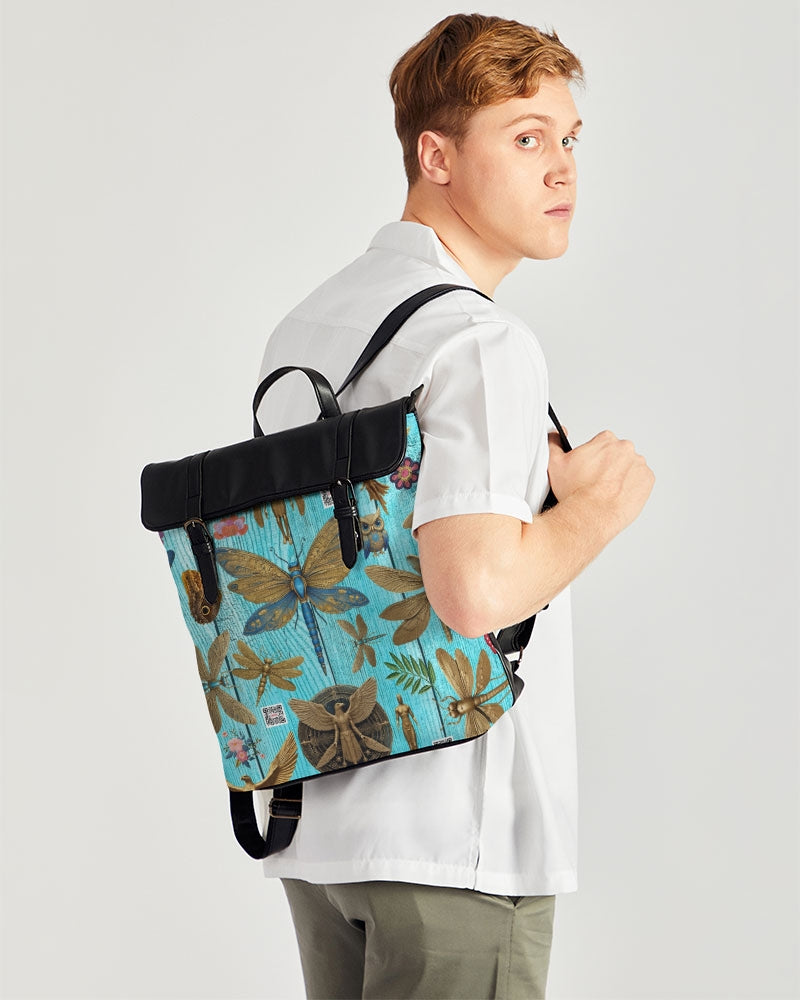 Abstrak dragonfly Casual Flap Backpack