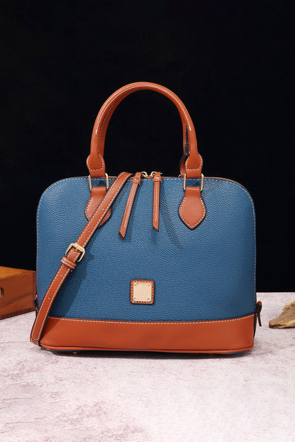 Trendy Ashleigh Blue PU Leather Bag