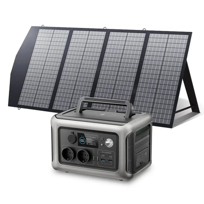 ALLPOWERS R600 Portable Powerstation with Solarpanel (Optional)，299Wh 600W LiFePO4 Battery for Home Backup Outdoors Camping RV