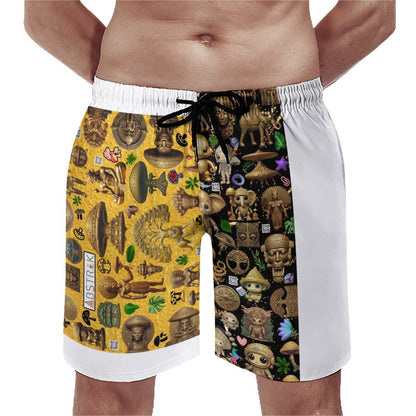 Men's Board Shorts D1P (All-Over Printing)