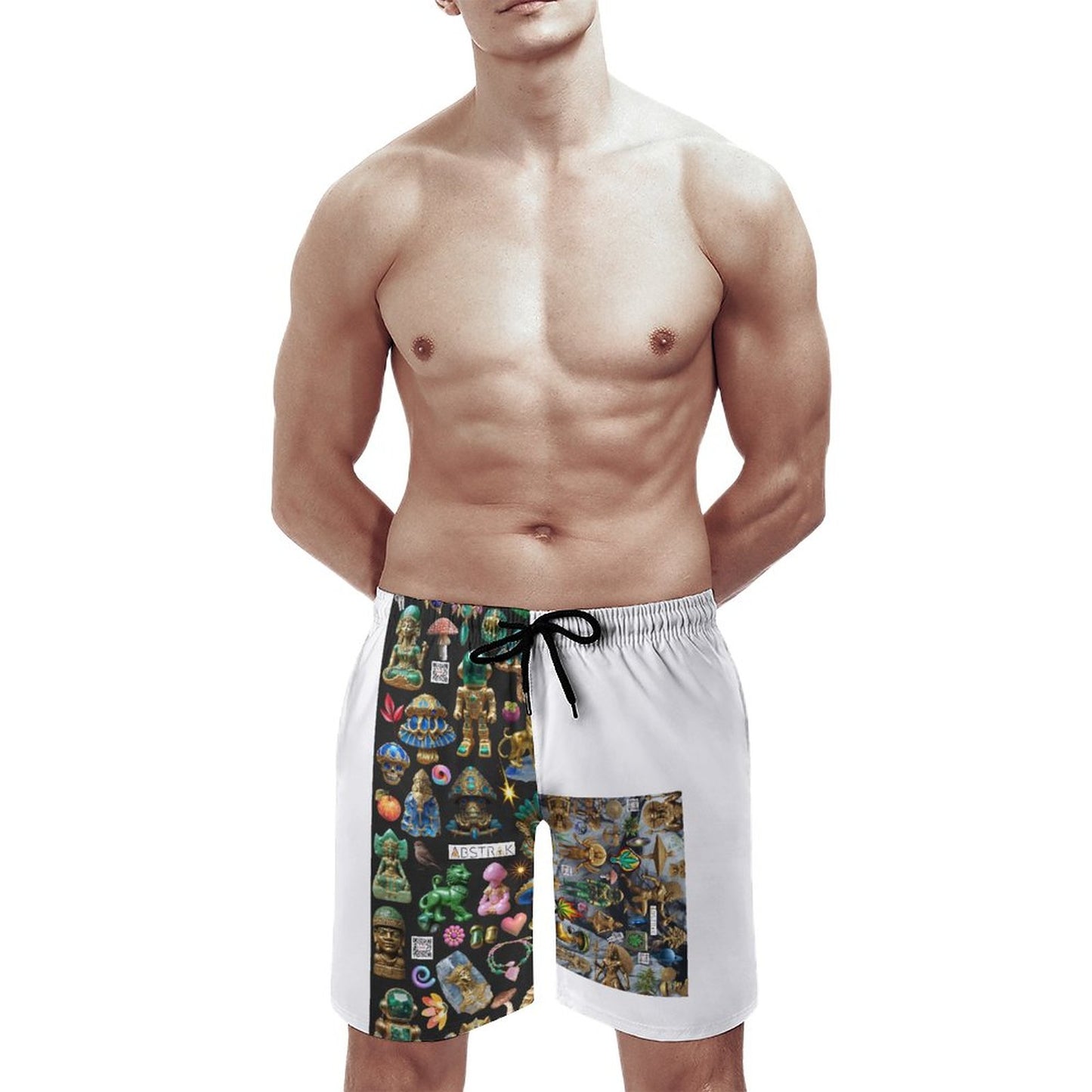 Men's Board Shorts D1P (All-Over Printing)