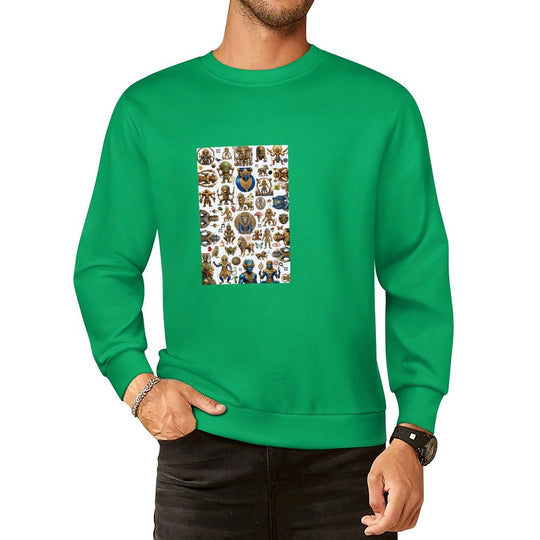 DTF 250gsm Cotton Men's Sweatshirt (Front Printing)