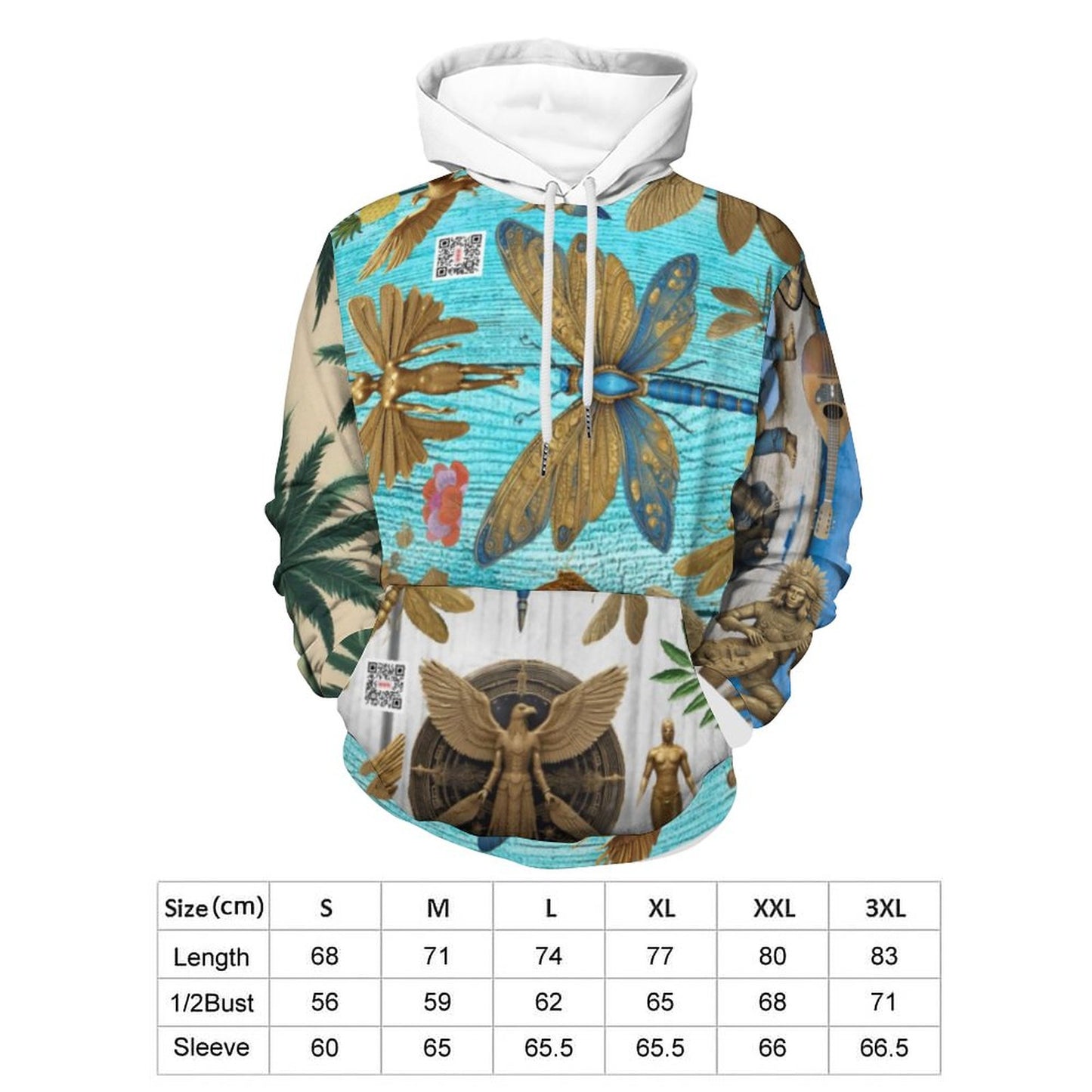 230gsm Women's Graphic Hoodie (All-Over Printing)