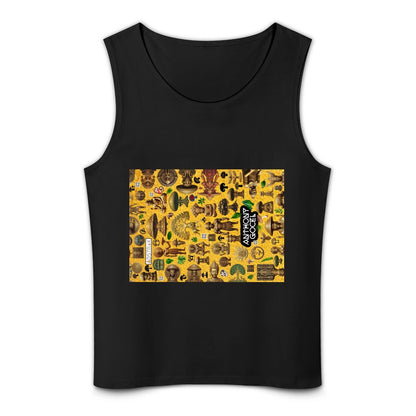 DTF 160gsm Men's Cotton Tank Top BX (Front Printing)