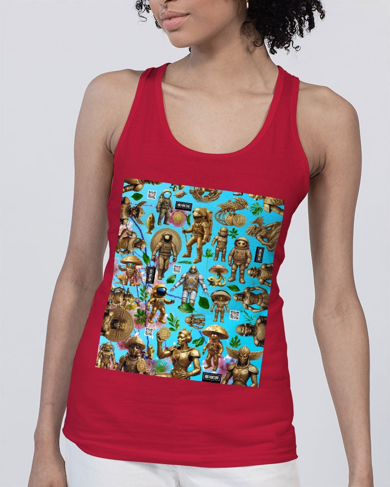 Ancient Abstrak Collection Unisex Jersey Tank | Bella + Canvas