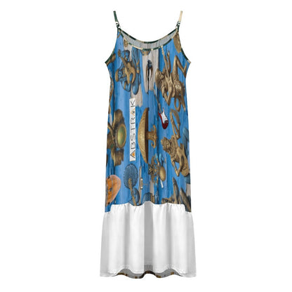 Spaghetti Strap Dress KQ (All-Over Printing)