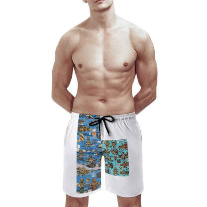 Men's Board Shorts D1P (All-Over Printing)