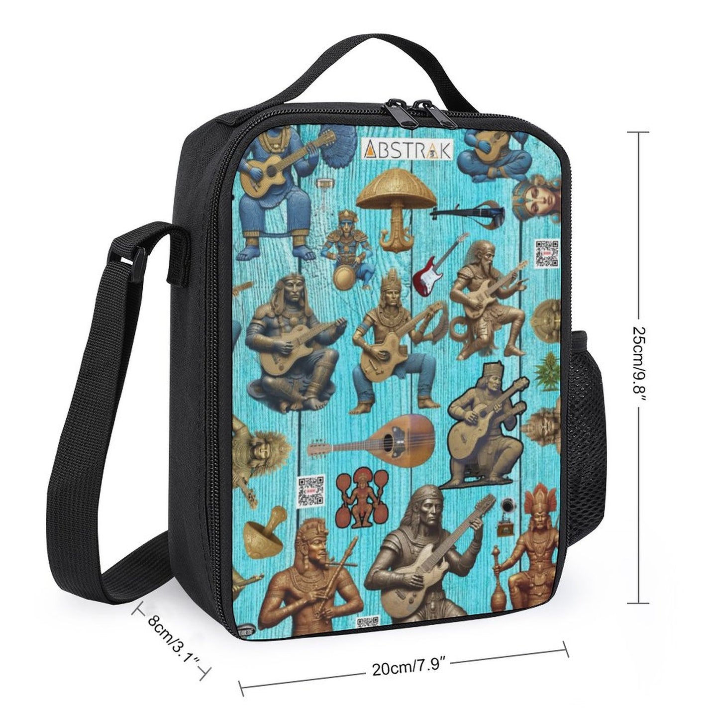 Insulated Lunch Bag with 600D Polyester