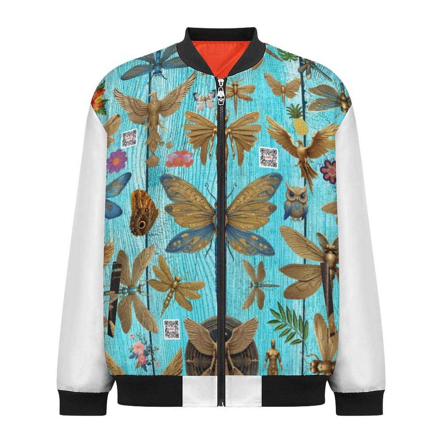 180gsm Zipper Bomber Jacket BMJ (All-Over Printing)