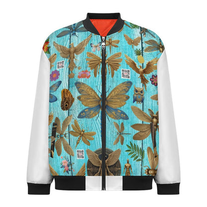 180gsm Zipper Bomber Jacket BMJ (All-Over Printing)