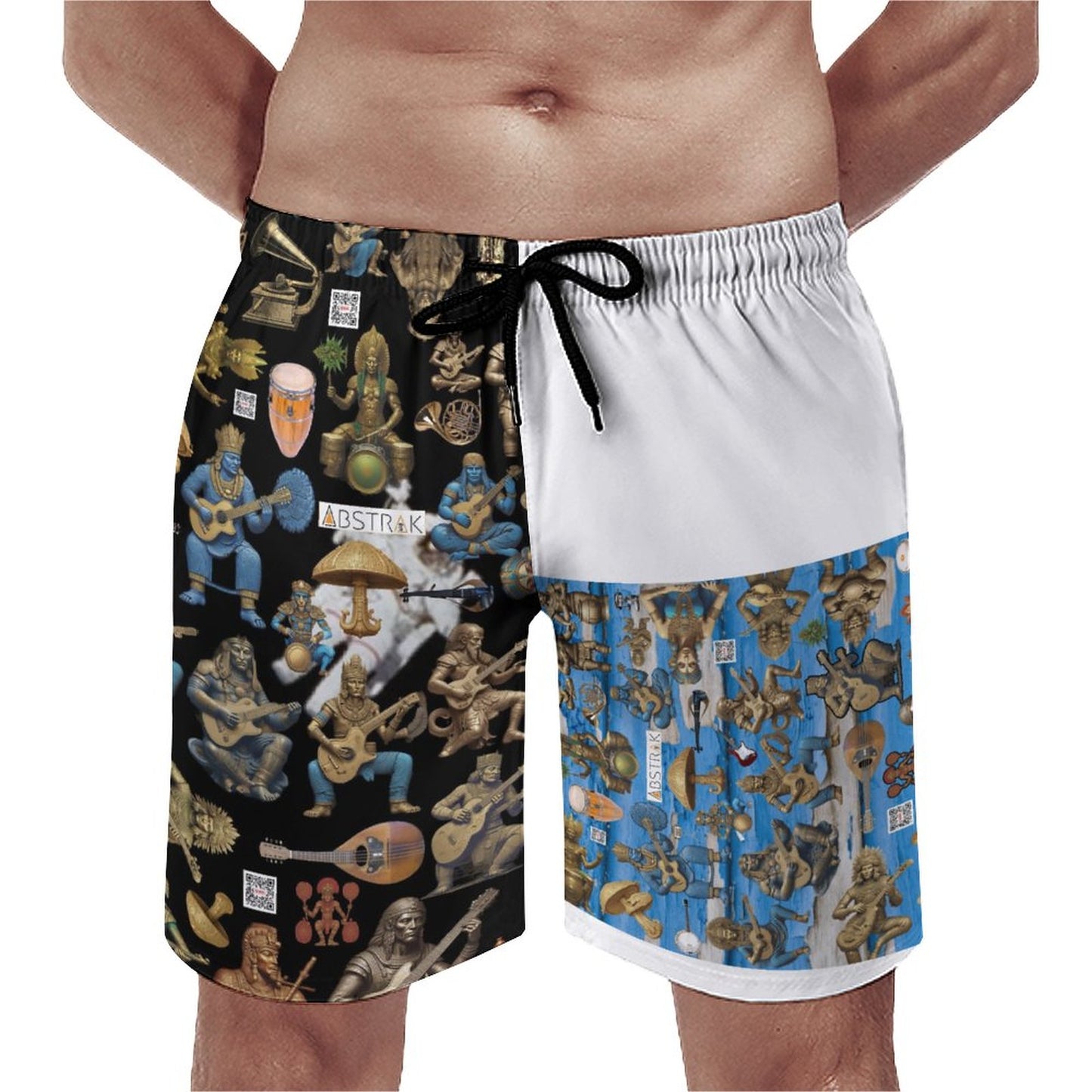 Men's Board Shorts D1P (All-Over Printing)