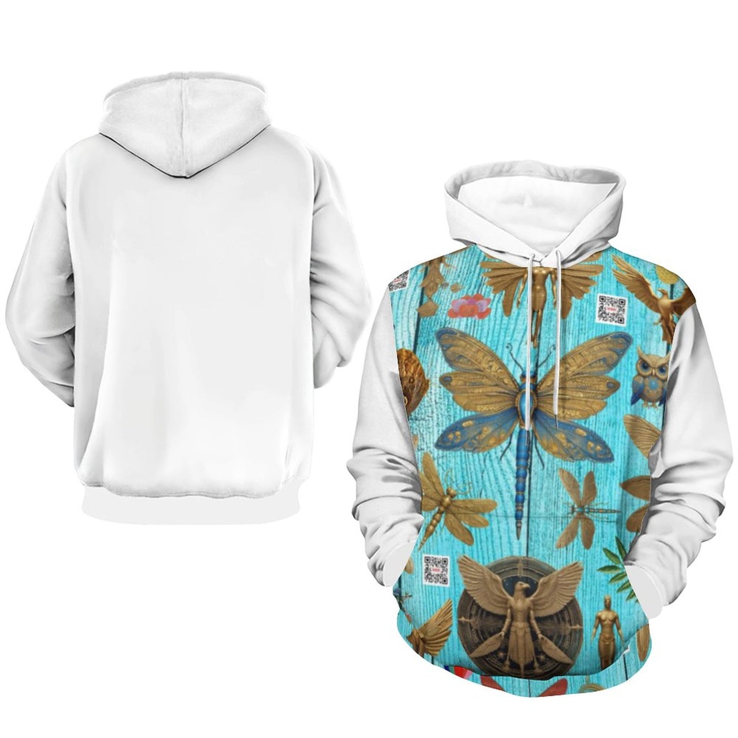 230gsm Printed Hoodie for Men (All-Over Printing)